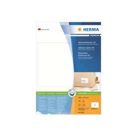 HERMA PREMIUM address labels A5, 148,5 x 205 mm, white,