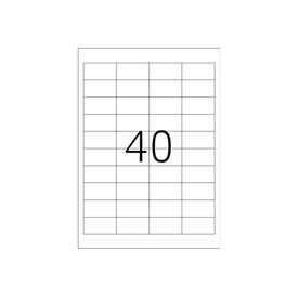 HERMA PREMIUM labels A4, 48,5 x 25,4 mm, white,