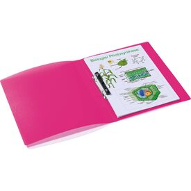 HERMA Ring binder spine width: 25 mm for A4 translucent 19164