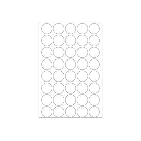 HERMA Sealing label 19 mm diameter transparent polyester 2257