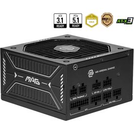 MSI MAG A650GLS PCIE5 650W ATX 3.1