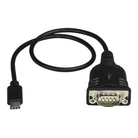 StarTech.com USB C to Serial Adapter Cable ICUSB232PROC