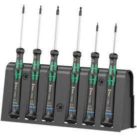 Wera 20526 Elektroniker Schraubendrehersatz+ Rack 05118156001
