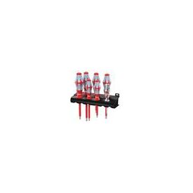 Wera 3160 i 7 Screwdriver set, stainless and rack