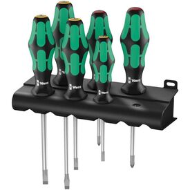 Wera 3346 Kraftform Green 6piece 05105650001