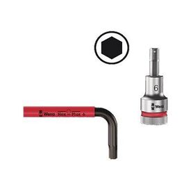 Wera 9509 HexPlus Lkey set 9 pieces in 05073593001