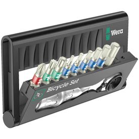 Wera Bicycle Set 9 Screwdriver handle with bit set 05004177001