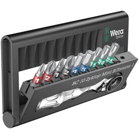 Wera BitCheck 10 Zyklop Mini 1 Ratcheting 05057418001