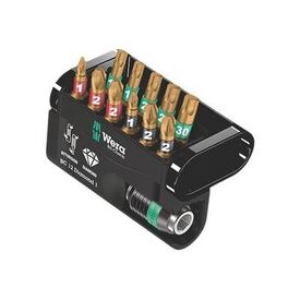 Wera BitCheck 12 Diamond 1 Screwdriver bit set 12 05057421001