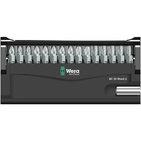Wera BitCheck 30 Wood 2 SB 05057438001