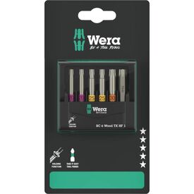 Wera BitCheck 6 Wood TORX HF 1 SB 05073639001