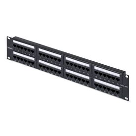 StarTech.com 48-Port 2U Rackmount Cat6 Patch Panel, RJ | CPANEL48
