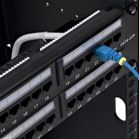 StarTech.com 48-Port 2U Rackmount Cat6 Patch Panel, RJ | CPANEL48
