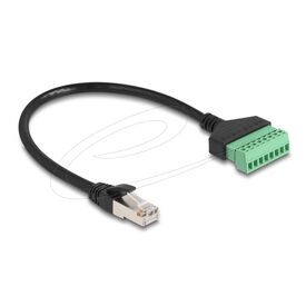 Delock Network adapter 8 pin terminal block (F) to RJ45 65975
