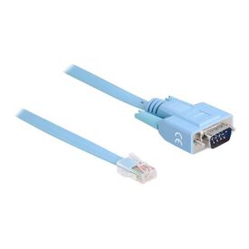 Delock Serial adapter DB9 (M) to RJ45 (M) 1 m EIA232 63353
