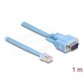 Delock Serial adapter DB9 (M) to RJ45 (M) 1 m EIA232 63353