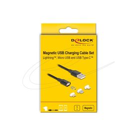 Delock USB charge adapter kit USB (M) to MicroUSB Type 88165