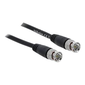 Delock Video cable BNC male to BNC male 5 m coaxial 80084