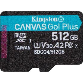 Kingston Canvas Go! Plus Flash memory card 512 GB SDCG4512GBSP