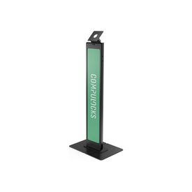 Compulocks Brandable VESA Floor Stand for Screens Up 140BLBPB
