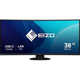 EIZO FlexScan EV3895-BK 37.5" Curved UWQHD+ Monitor