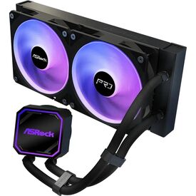 ASRock Pro 240 ARGB AIO Cooler Black