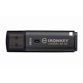 Kingston IronKey Locker+ 50 G2 32GB Encrypted USB Drive