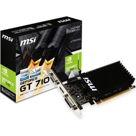 MSI GeForce GT 710 2GB DDR3 Low Profile GPU