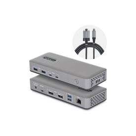 StarTech USB-C Dock 2x DP 100W PD 1GbE