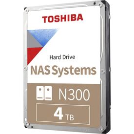 Toshiba N300 4TB NAS HDD 7200RPM 512MB CMR 3.5 SATA