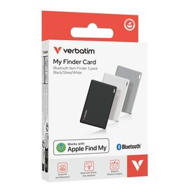Verbatim My Finder Card Bluetooth Tracker 3 Pack