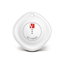 Verbatim My Finder MYF-02 Bluetooth Item Finder 2-Pack Black White