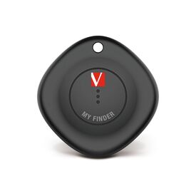 Verbatim My Finder MYF-02 Bluetooth Item Finder 2-Pack Black White