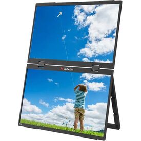 Verbatim Portable Dual Monitor Essentials 15.6" Full HD 1080p