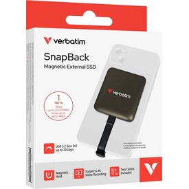 Verbatim SnapBack SSD 1 TB external (portable) USB 3.2 32061