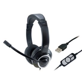 Conceptronic POLONA Stereo USB Headset Black