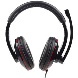 Gembird Stereo Headset Dual 3.5mm Mic Black