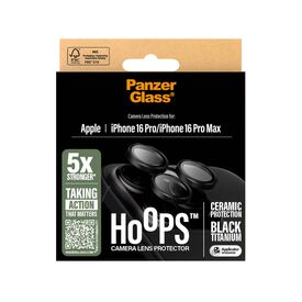 PanzerGlass Hoops Lens Protector iPhone 16 Pro, Max