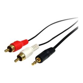 StaStarTech 0.9m 3.5mm to 2x RCA Stereo Audio Cable