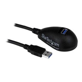 StarTech 1.5m USB 3.0 Extension Cable Black