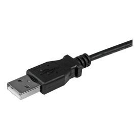 StarTech 1m USB-A to Micro-USB-B Cable Black