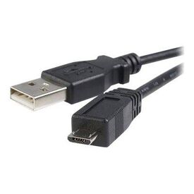 StarTech 1m USB-A to Micro-USB-B Cable Black