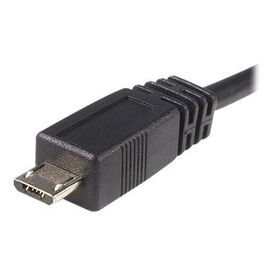 StarTech 1m USB-A to Micro-USB-B Cable Black