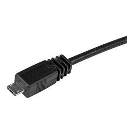 StarTech 1m USB-A to Micro-USB-B Cable Black