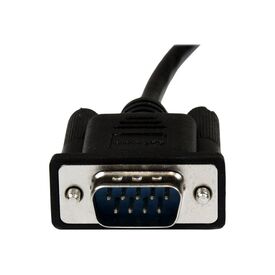 StarTech 2m DB9 RS232 Null Modem Cable Black