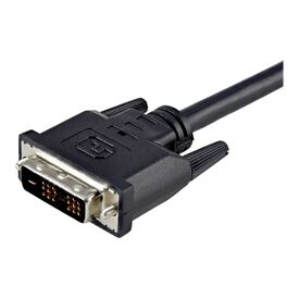 StarTech 2m DVI-D Single Link Cable Black
