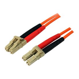 StarTech 3m OM2 LC-LC Duplex Fiber Cable LSZH Orange