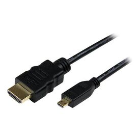 StarTech 50cm Micro HDMI to HDMI Cable Black
