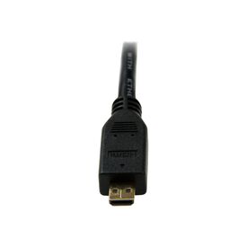 StarTech 50cm Micro HDMI to HDMI Cable Black