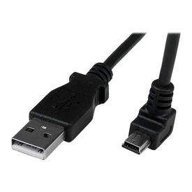 StarTech Mini USB Cable 2m Down Angle Mini-B